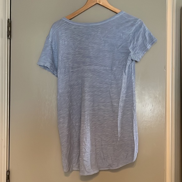 Light Blue Wilt Tee - Picture 2 of 2